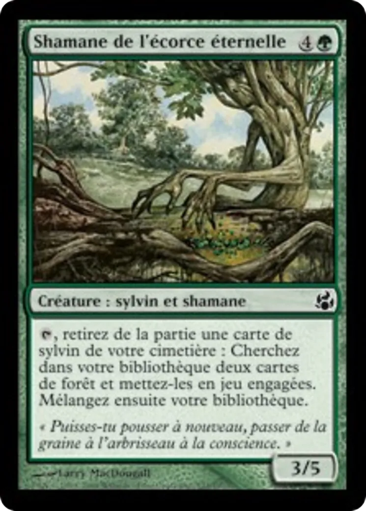 Shamane de l'écorce éternelle — Morningtide — Magic: The Gathering