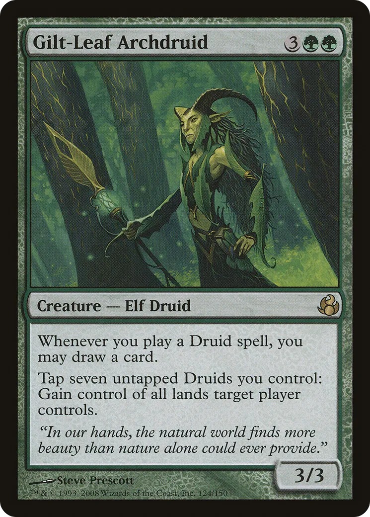 Gilt-Leaf Archdruid — Morningtide — Magic: The Gathering