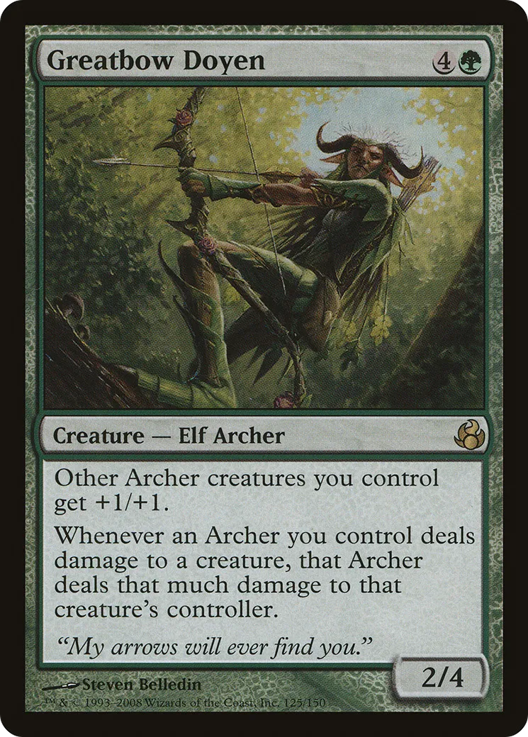 Doyen au grand arc — Morningtide — Magic: The Gathering