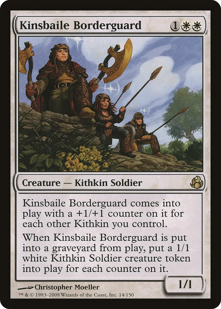 Kinsbaile Borderguard — Morningtide — Magic: The Gathering