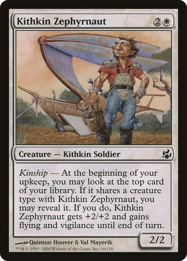 Kithkin Zephyrnaut — Morningtide — Magic: The Gathering