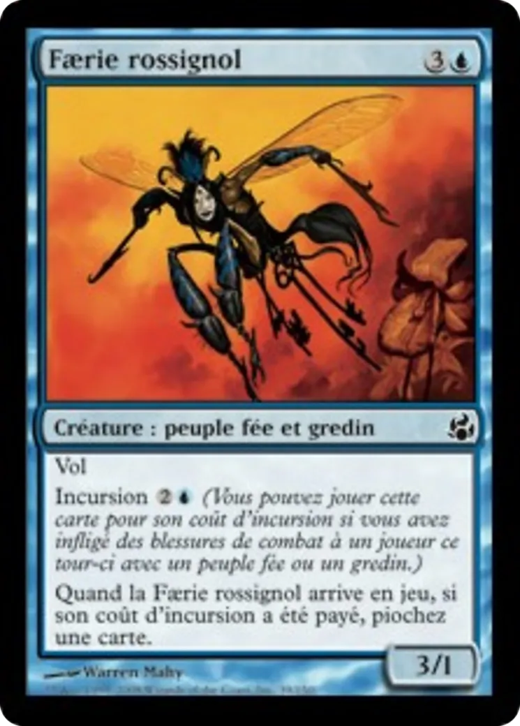 Faerie rossignol — Morningtide — Magic: The Gathering