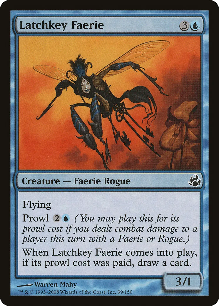 Latchkey Faerie — Morningtide — Magic: The Gathering