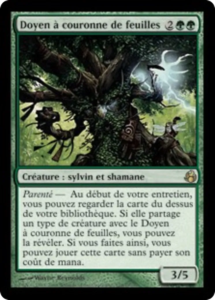 Doyen à couronne de feuilles — Morningtide — Magic: The Gathering