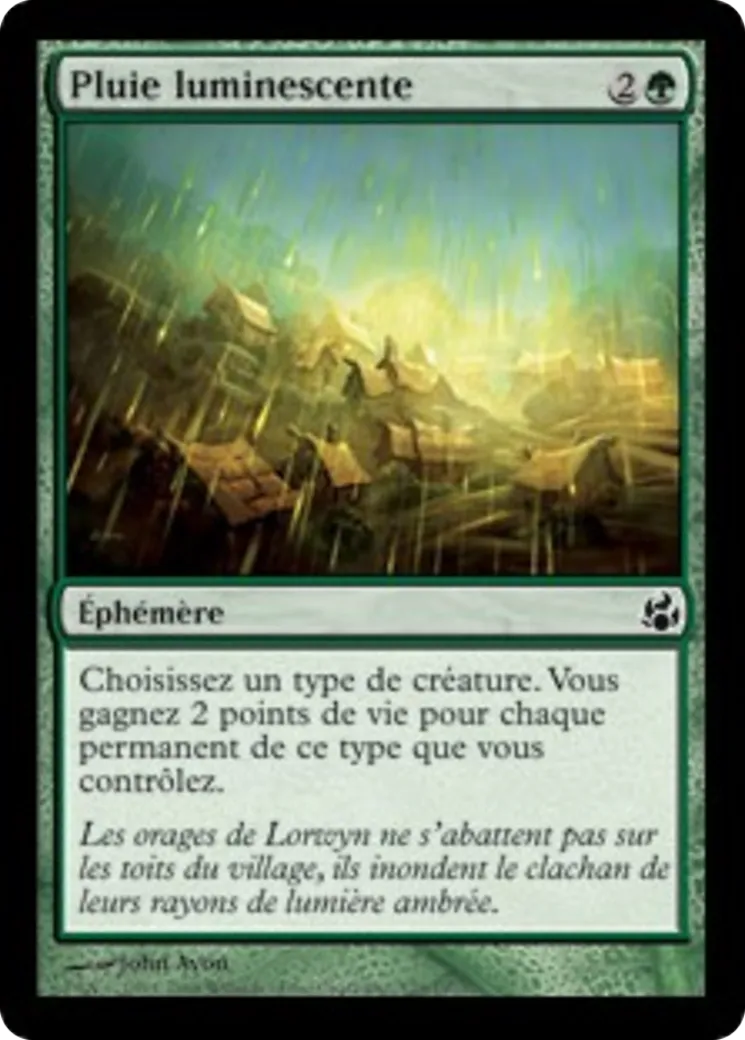 Pluie luminescente — Morningtide — Magic: The Gathering
