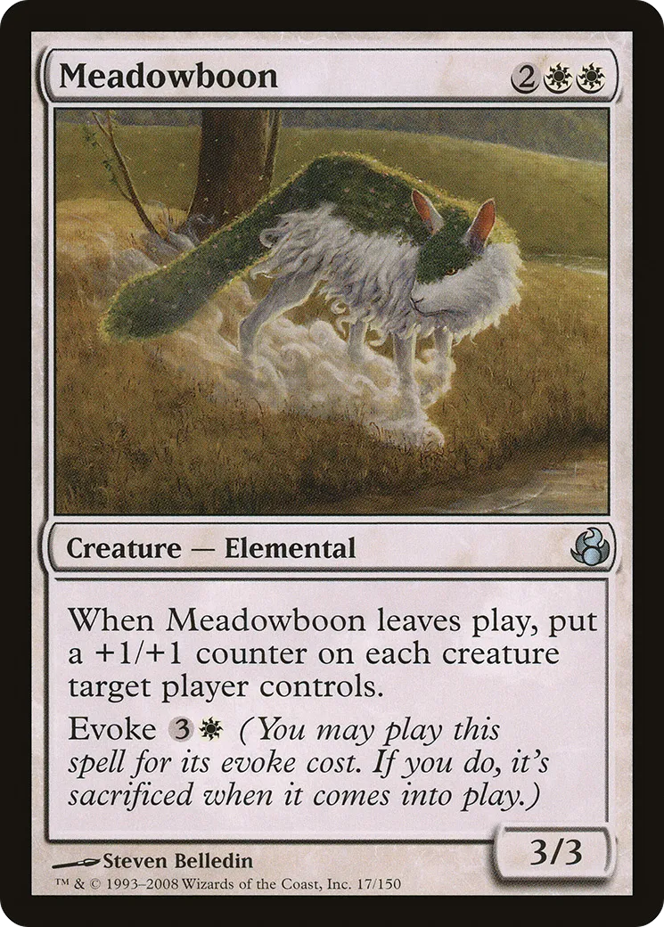 Meadowboon — Morningtide — Magic: The Gathering