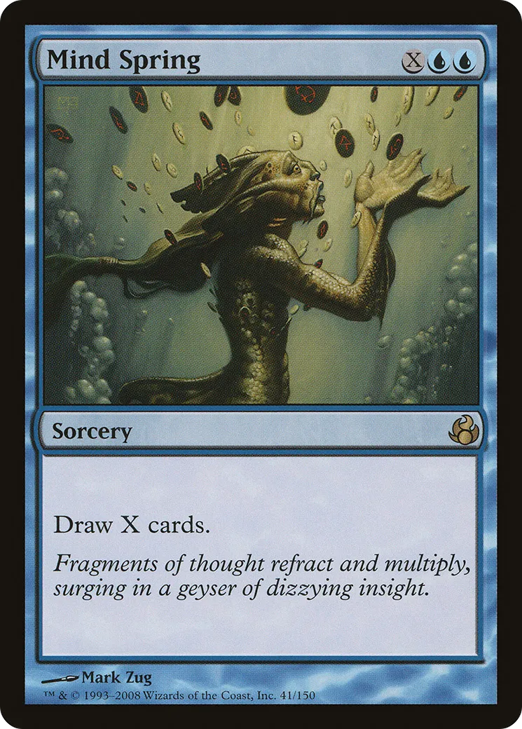 Mind Spring — Morningtide — Magic: The Gathering