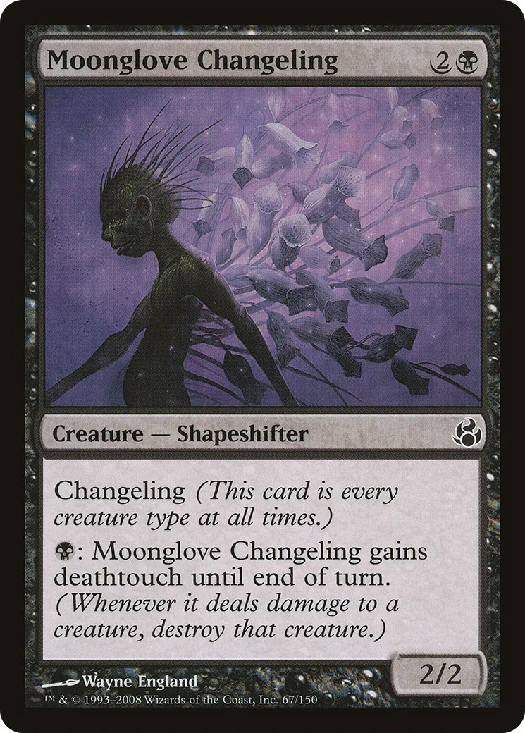 Moonglove Changeling — Morningtide — Magic: The Gathering