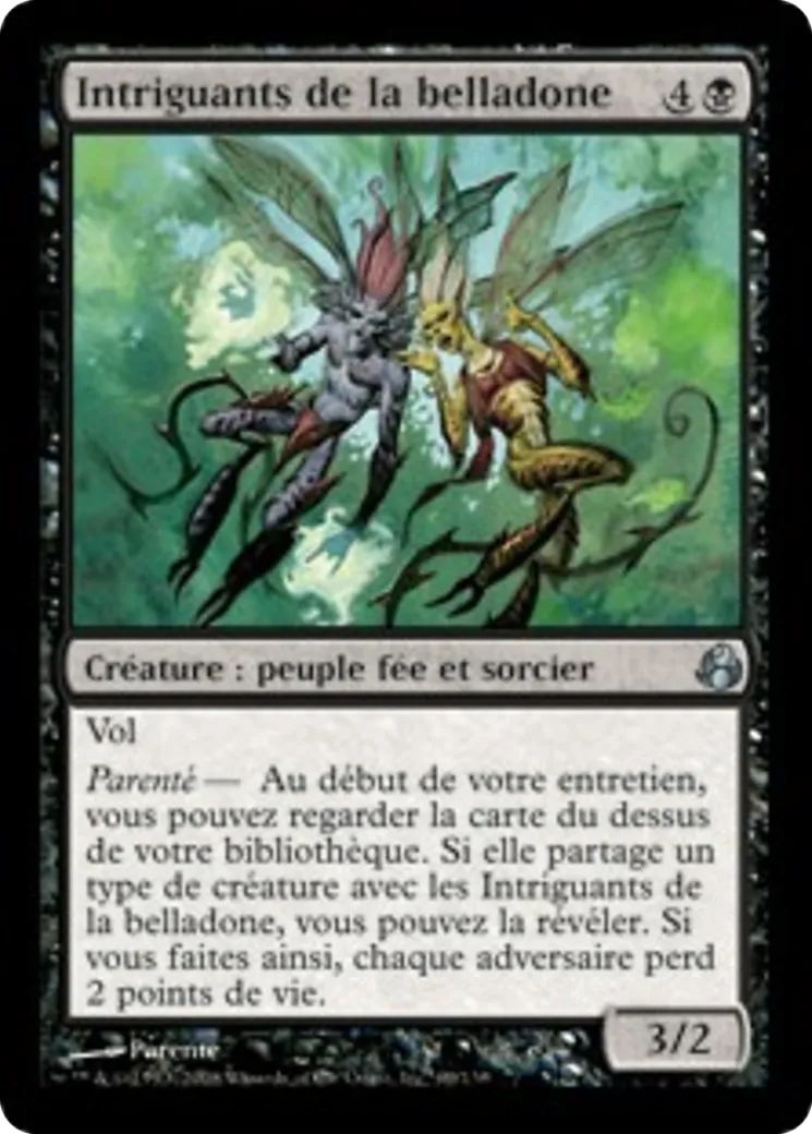 Intriguants de la belladone — Morningtide — Magic: The Gathering