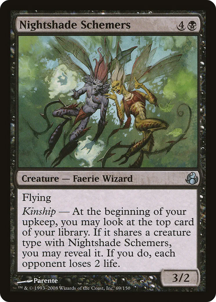 Nightshade Schemers — Morningtide — Magic: The Gathering