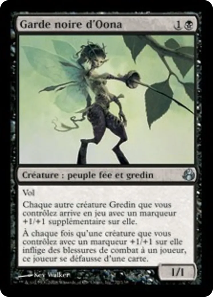 Garde noire d'Oona — Morningtide — Magic: The Gathering