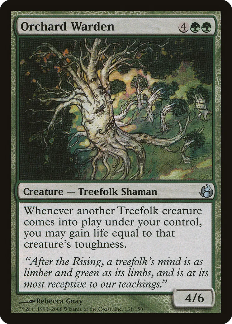 Orchard Warden — Morningtide — Magic: The Gathering