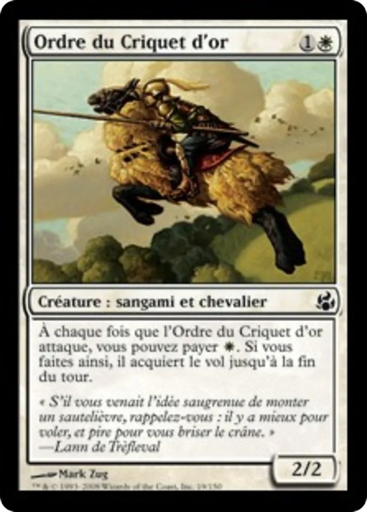 Ordre du Criquet d'or — Morningtide — Magic: The Gathering