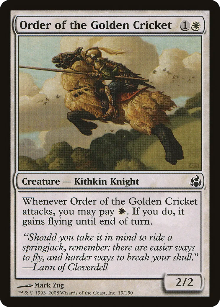 Order of the Golden Cricket — Morningtide — Magic: The Gathering
