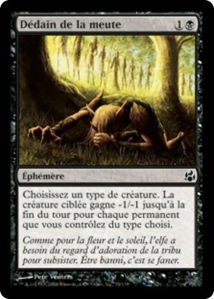 Dédain de la meute — Morningtide — Magic: The Gathering