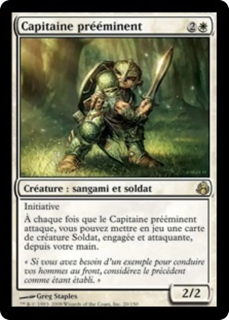 Capitaine prééminent — Morningtide — Magic: The Gathering