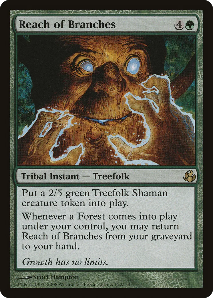 Reach of Branches — Morningtide — Magic: The Gathering