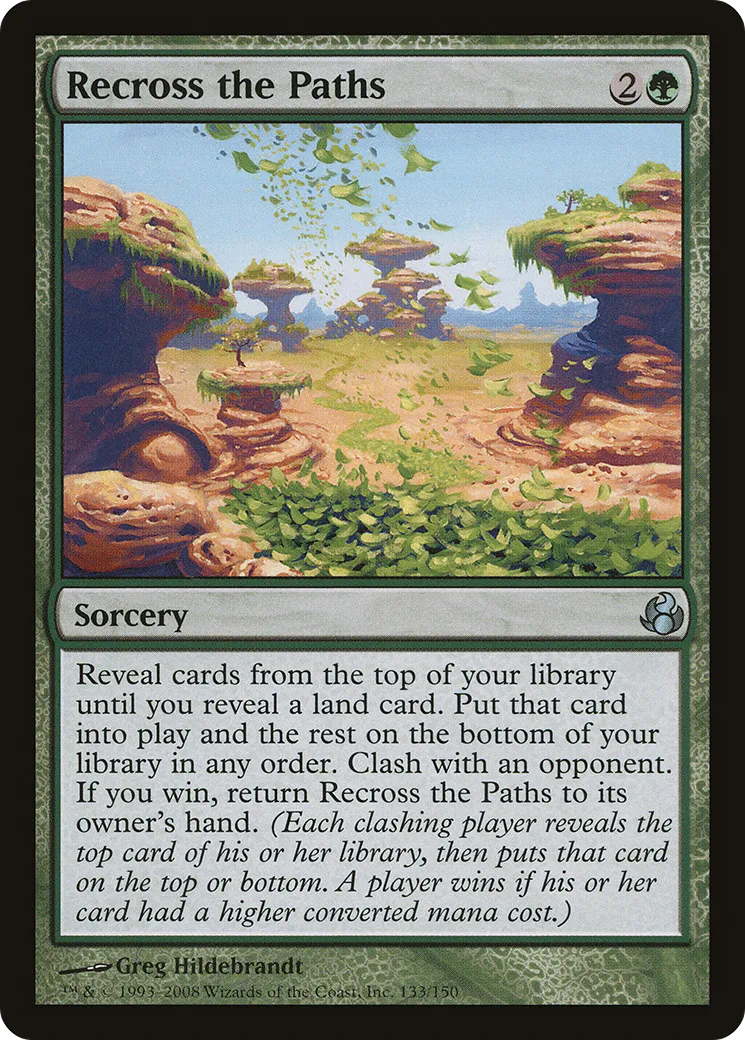 Recross the Paths — Morningtide — Magic: The Gathering