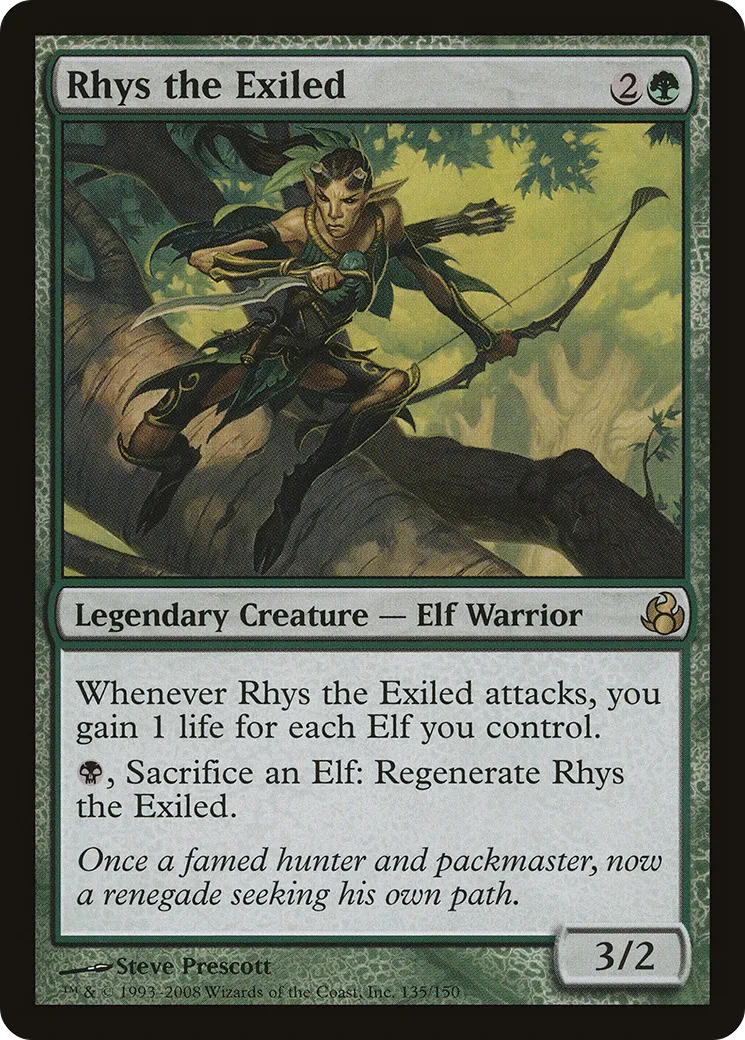 Rhys the Exiled — Morningtide — Magic: The Gathering