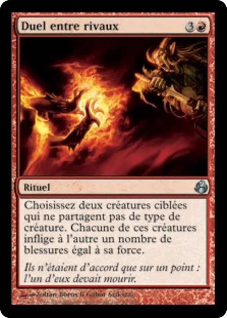 Duel entre rivaux — Morningtide — Magic: The Gathering