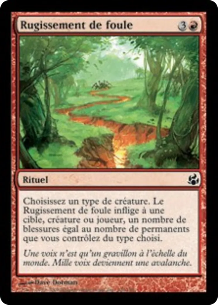 Rugissement de foule — Morningtide — Magic: The Gathering