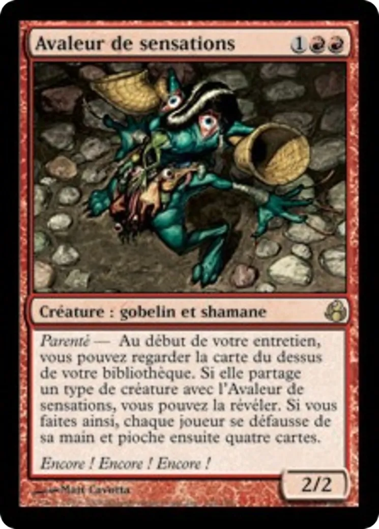 Avaleur de sensations — Morningtide — Magic: The Gathering