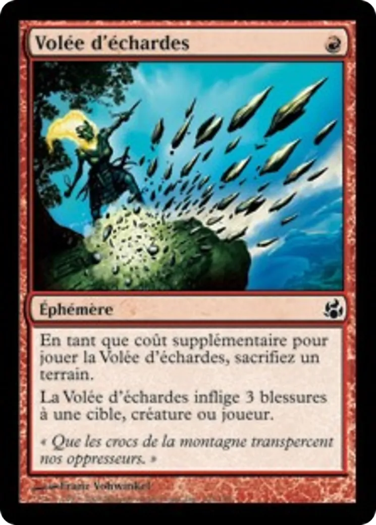 Volée d'échardes — Morningtide — Magic: The Gathering