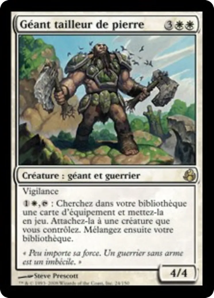 Géant tailleur de pierre — Morningtide — Magic: The Gathering
