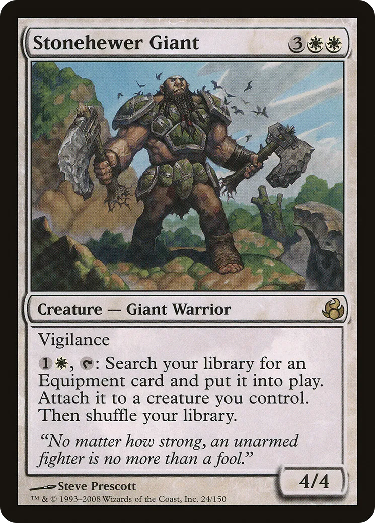 Stonehewer Giant — Morningtide — Magic: The Gathering