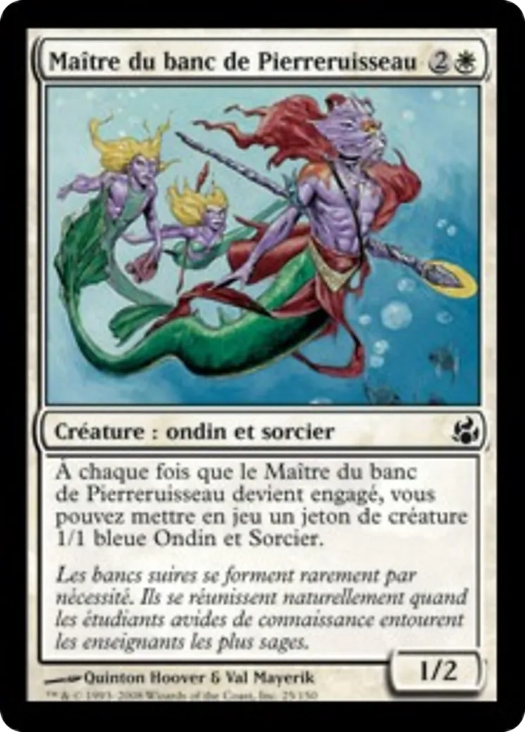 Maître du banc de Pierreruisseau — Morningtide — Magic: The Gathering