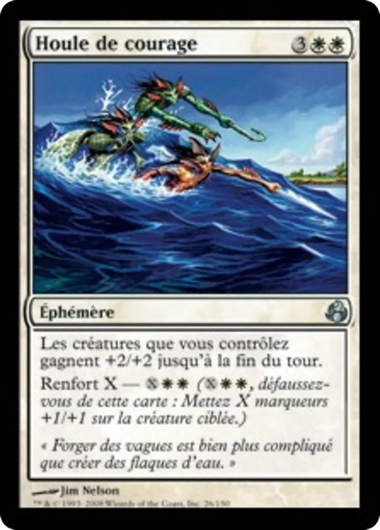Houle de courage — Morningtide — Magic: The Gathering