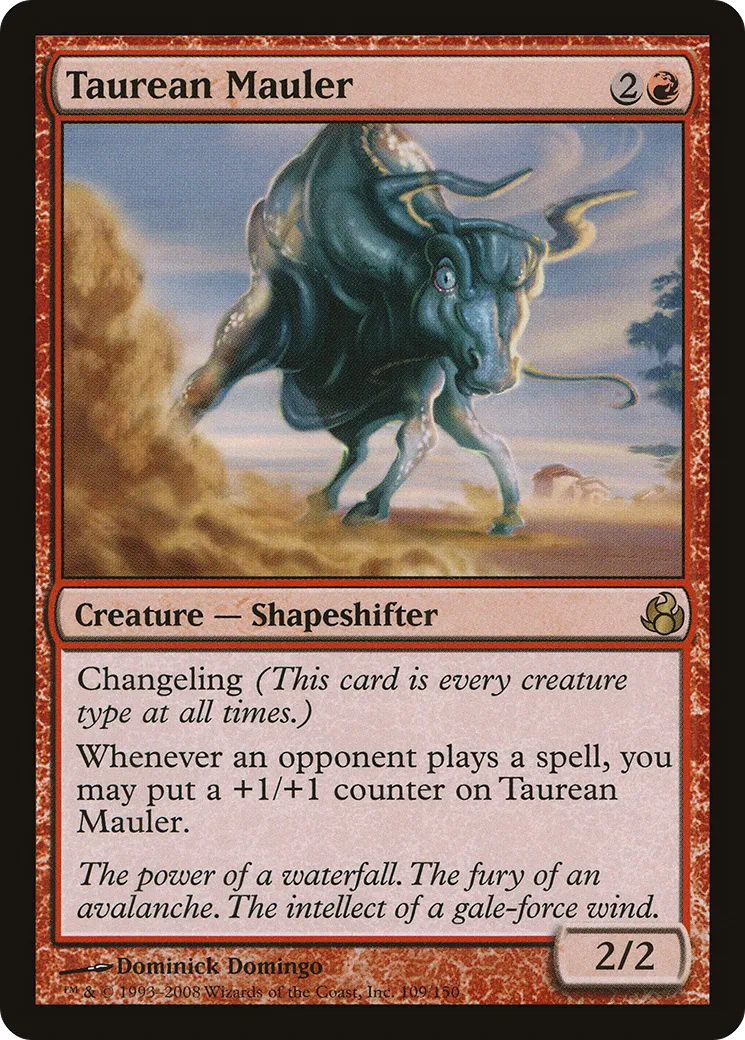 Taurean Mauler — Morningtide — Magic: The Gathering