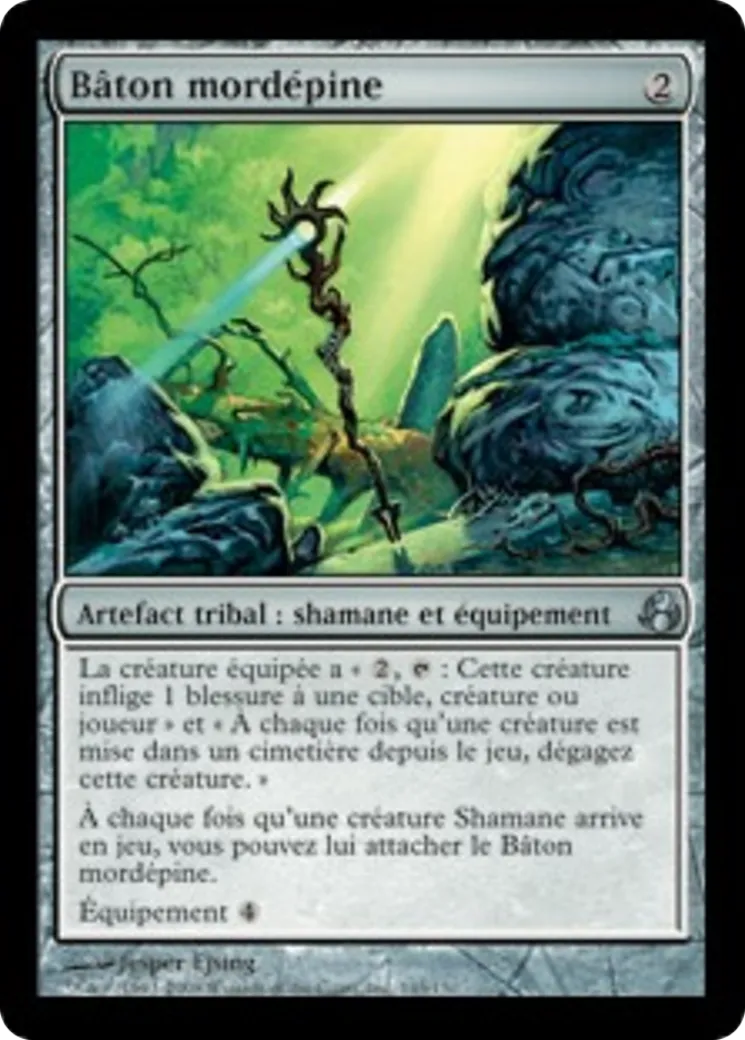 Bâton mordépine — Morningtide — Magic: The Gathering