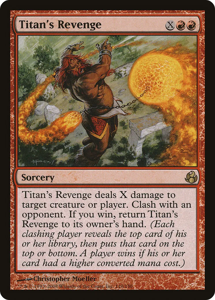 Revanche du titan — Morningtide — Magic: The Gathering