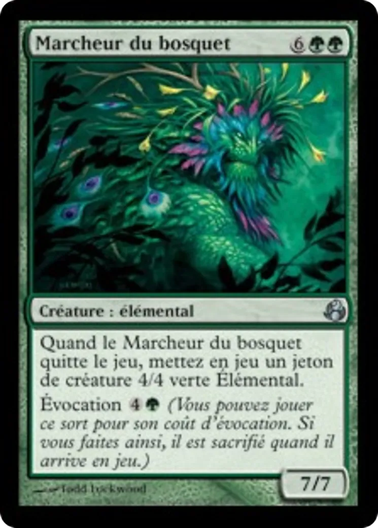 Marcheur du bosquet — Morningtide — Magic: The Gathering