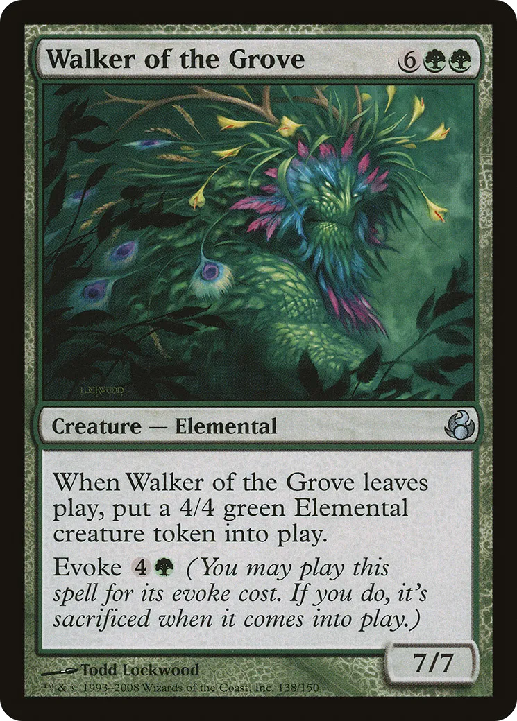 Walker of the Grove — Morningtide — Magic: The Gathering