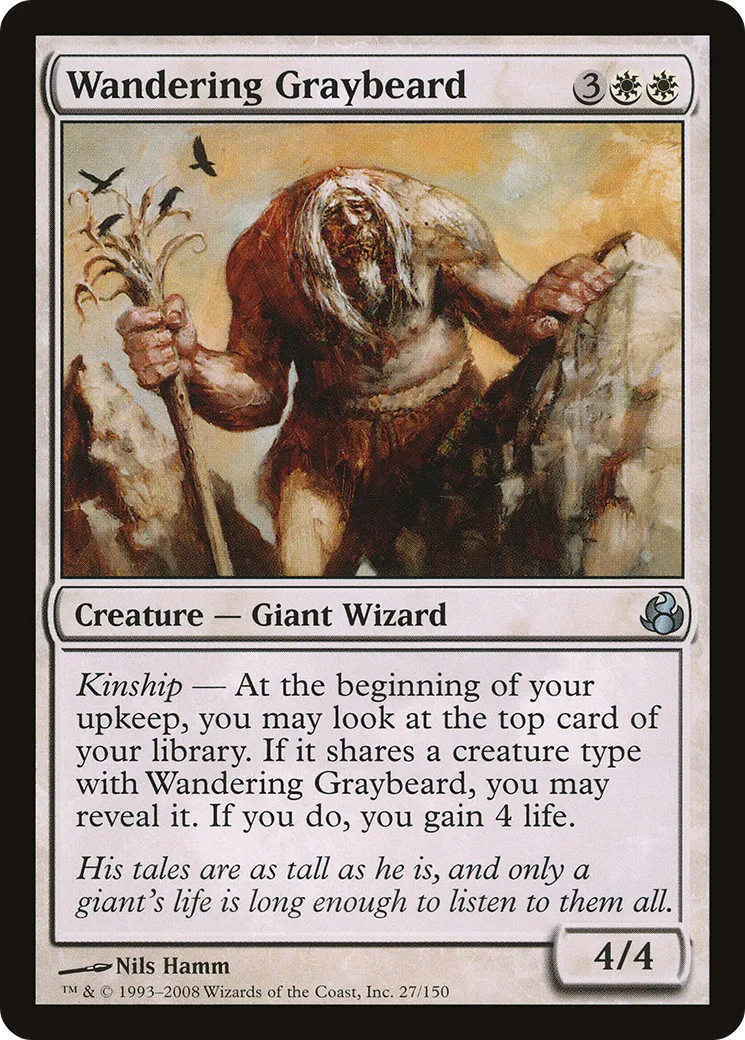 Wandering Graybeard — Morningtide — Magic: The Gathering