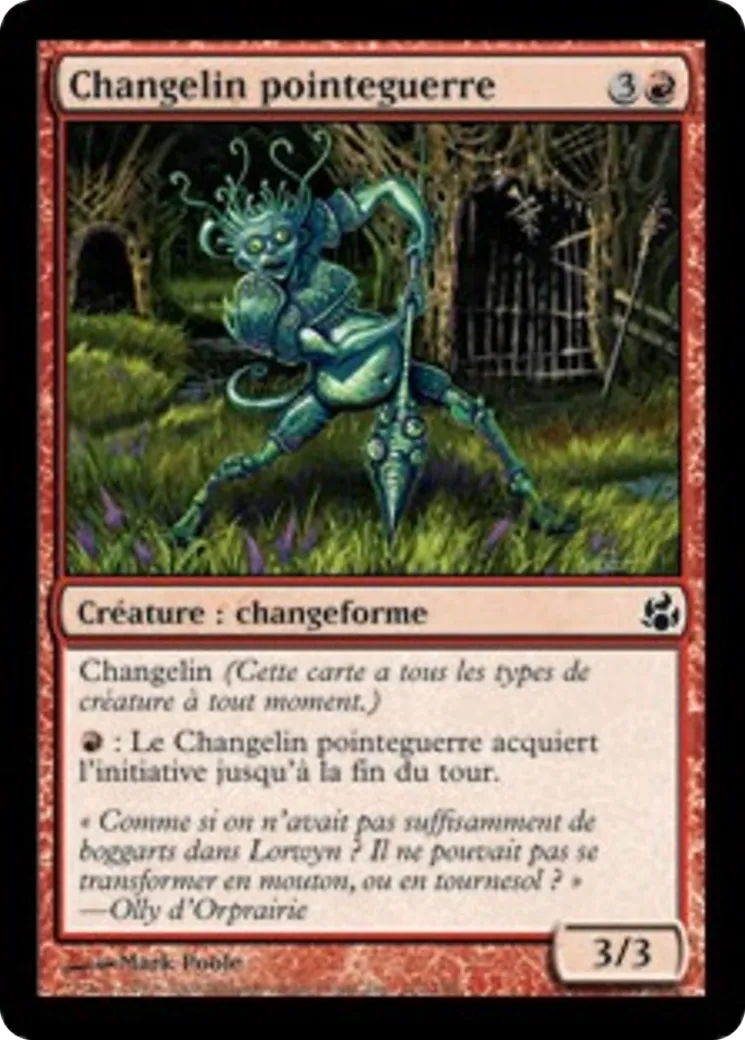 Changelin pointeguerre — Morningtide — Magic: The Gathering