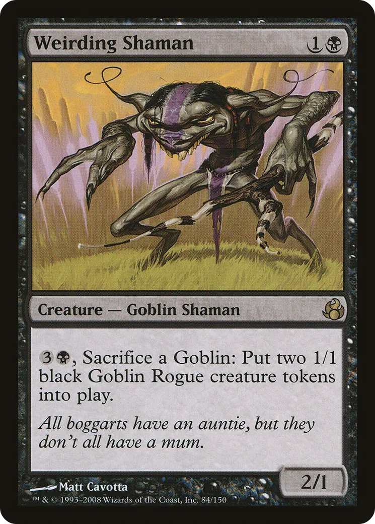 Weirding Shaman — Morningtide — Magic: The Gathering