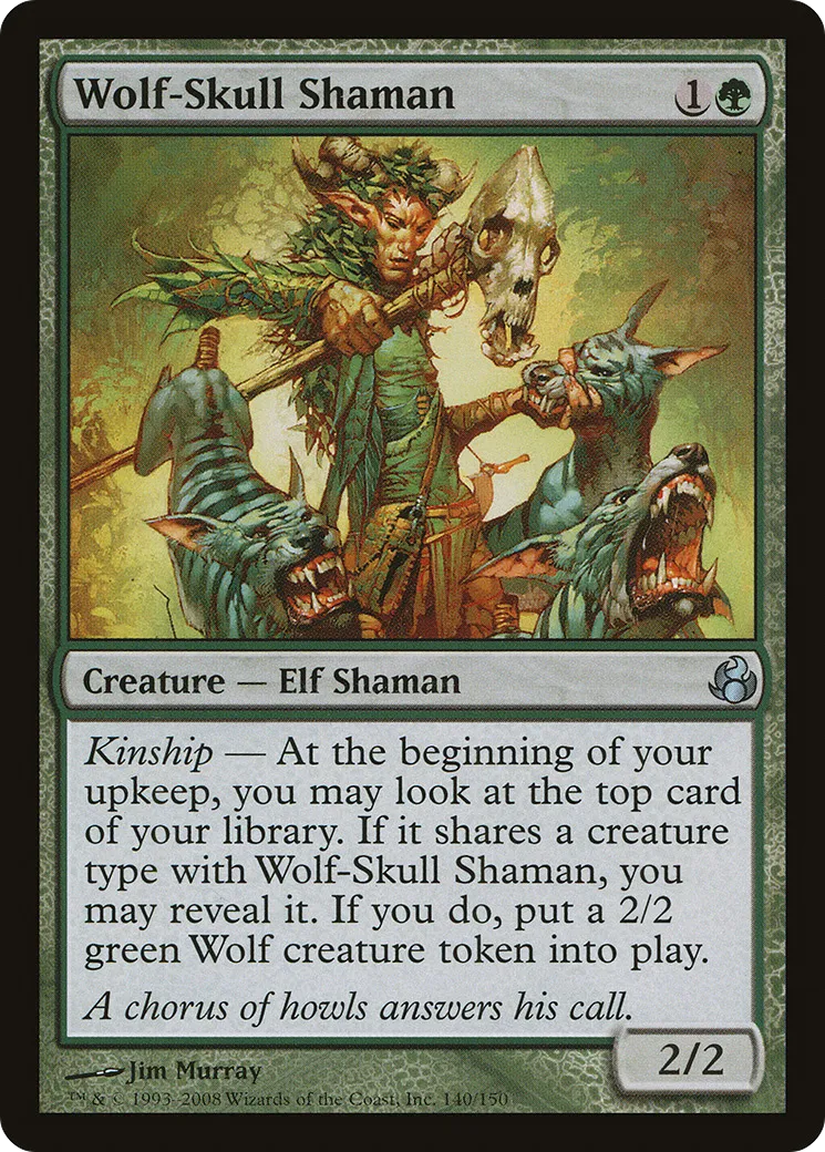 Wolf-Skull Shaman — Morningtide — Magic: The Gathering