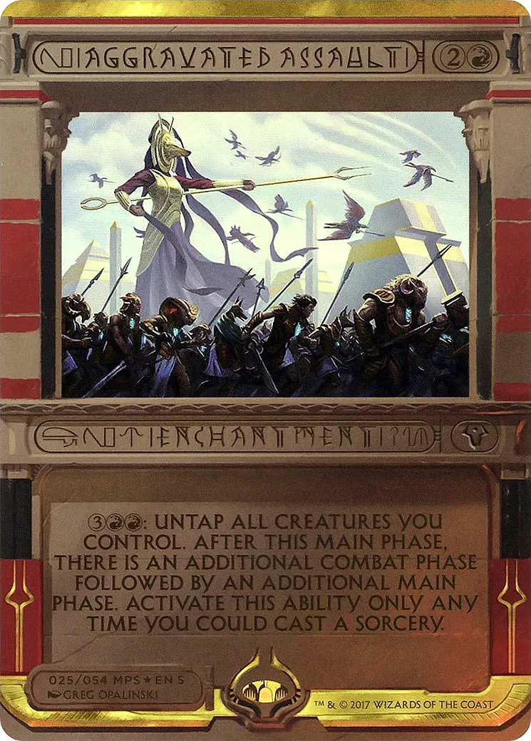 Aggravated Assault — Amonkhet Invocations — Magic: The Gathering