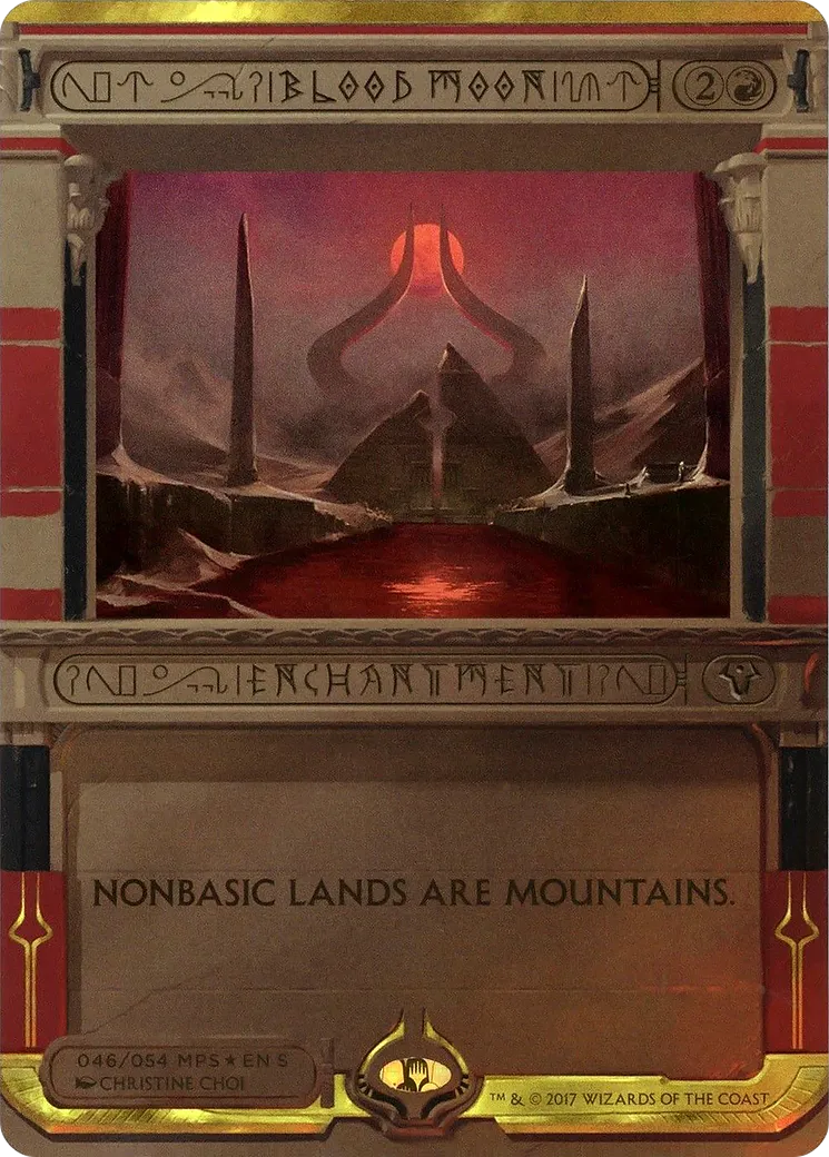 Blood Moon — Amonkhet Invocations — Magic: The Gathering