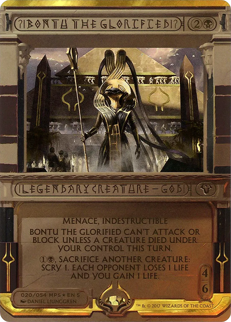 Bontu la Glorifiée — Amonkhet Invocations — Magic: The Gathering