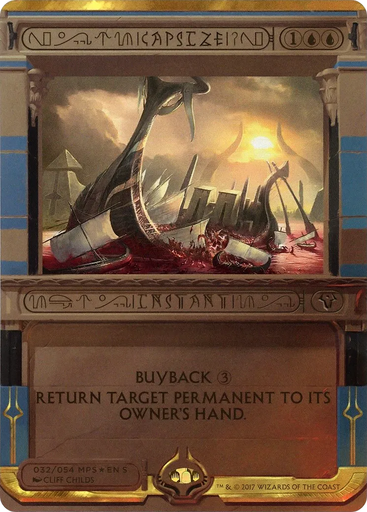 Capsize — Amonkhet Invocations — Magic: The Gathering