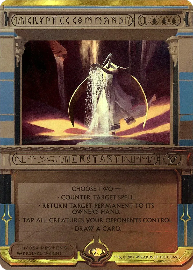 Commandement cryptique — Amonkhet Invocations — Magic: The Gathering