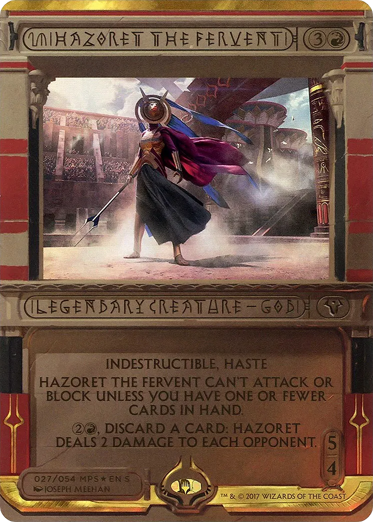Hazoret the Fervent — Amonkhet Invocations — Magic: The Gathering