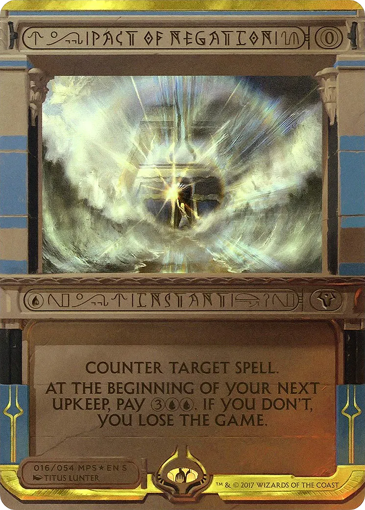 Pact of Negation — Amonkhet Invocations — Magic: The Gathering