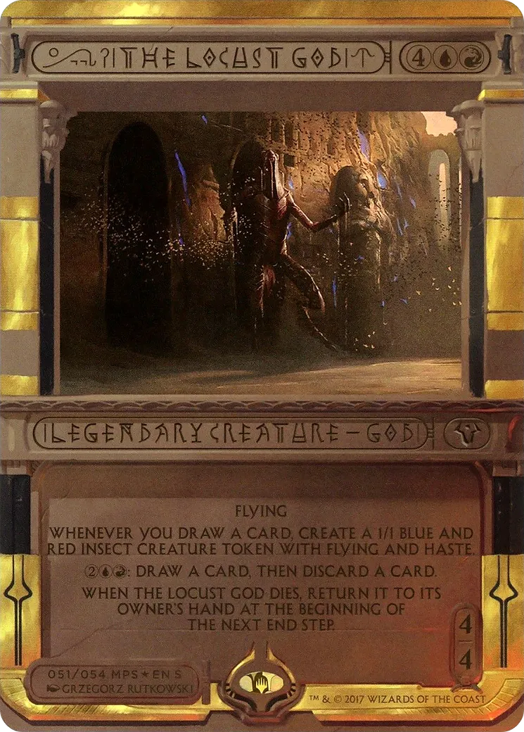 The Locust God — Amonkhet Invocations — Magic: The Gathering