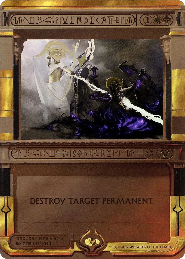 Vindicate — Amonkhet Invocations — Magic: The Gathering