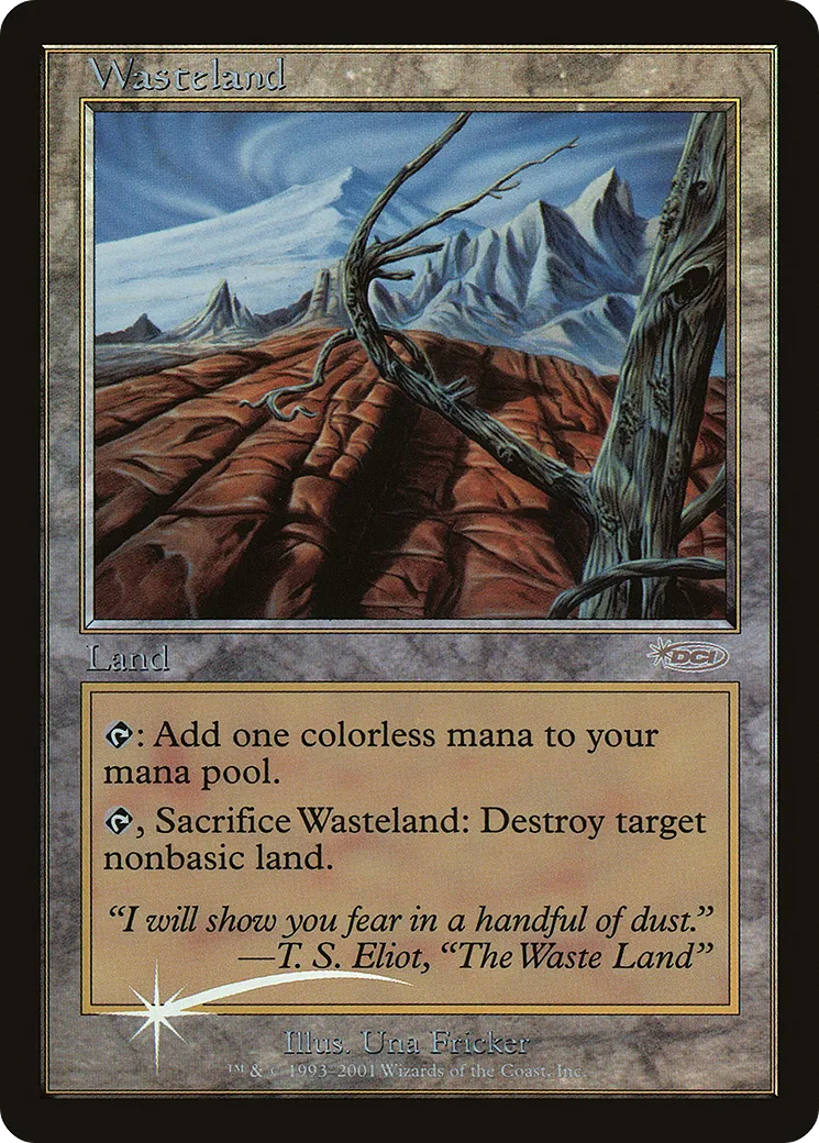 Terres dévastées — Magic Player Rewards 2001 — Magic: The Gathering